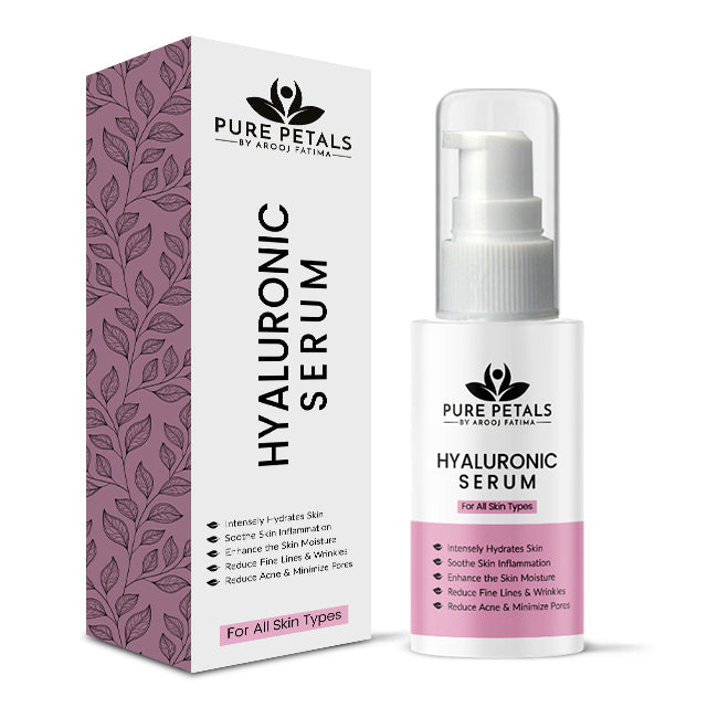 Hyaluronic Acid Serum – Treats wrinkles & Acne, Best at Hydrating Skin For Smooth and Radiant Skin 50ml