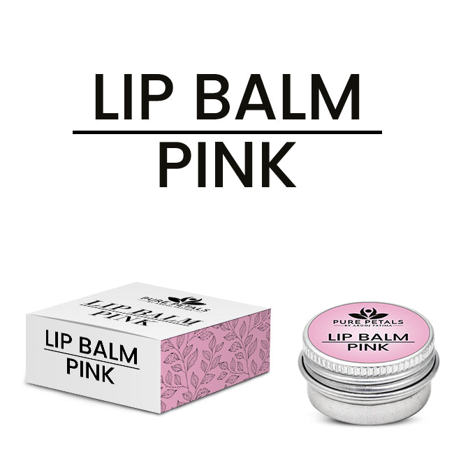 Pinkish Tinted Lip Balm – Enhances Natural Gloss of Lips, Prevent Dry, Chapped Lips & Gives them a Pinkish Pop!