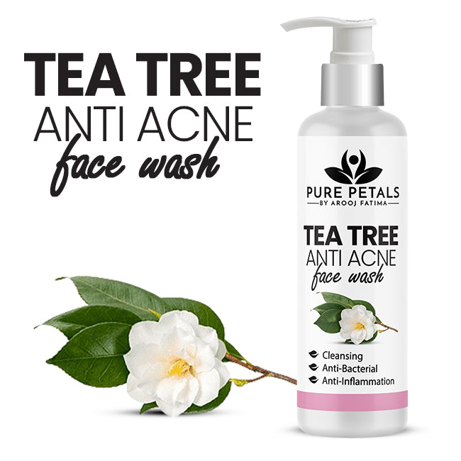 Tea Tree Face Wash – Deep Cleansing, Acne-Fighting & Prevents Acne Eruptions